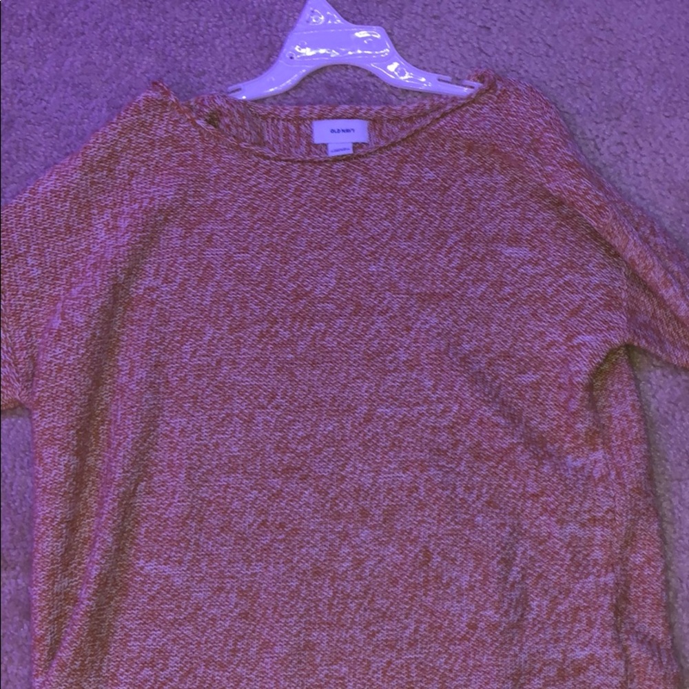 yellow old navy sweater